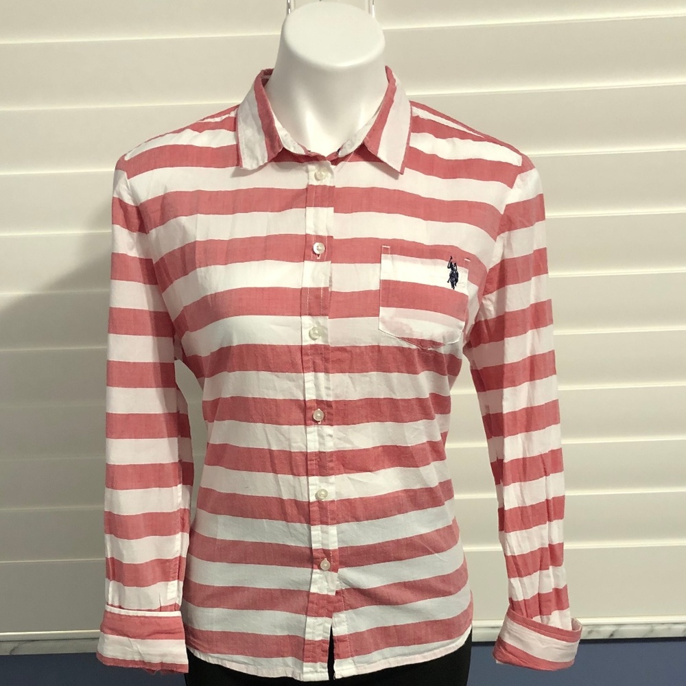 U.S. Polo Assn. button-up top